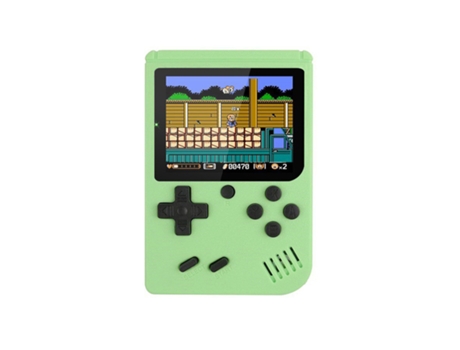 Consola WT-33 Portátil con 500 juegos Incorporados Verde