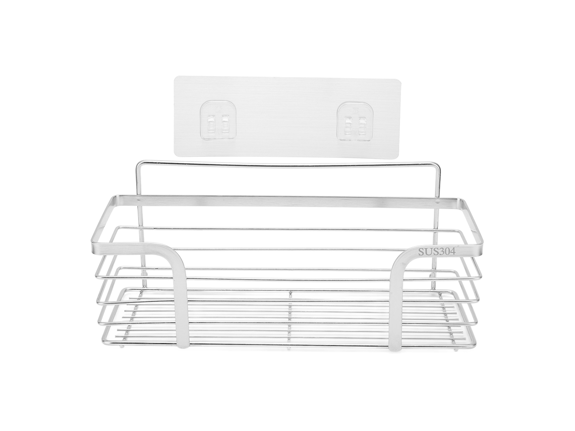Estante De Pared De Acero Inoxidable Para Peluquerías, Organizador De Almacenamiento Para Champú Y Acondicionador
