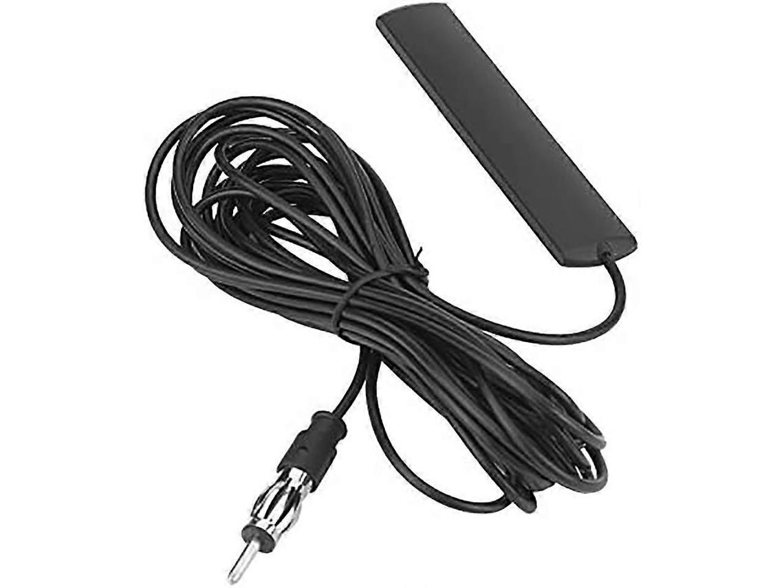 Radio estéreo digital portátil mini FM/AM GOKOCO con auriculares y altavoces.