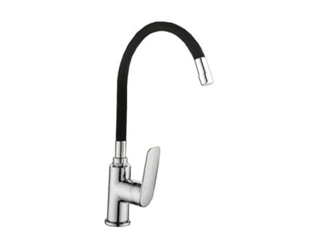 Pluvia bari monomando lux fregadero c- flexible negro mt9011-14b