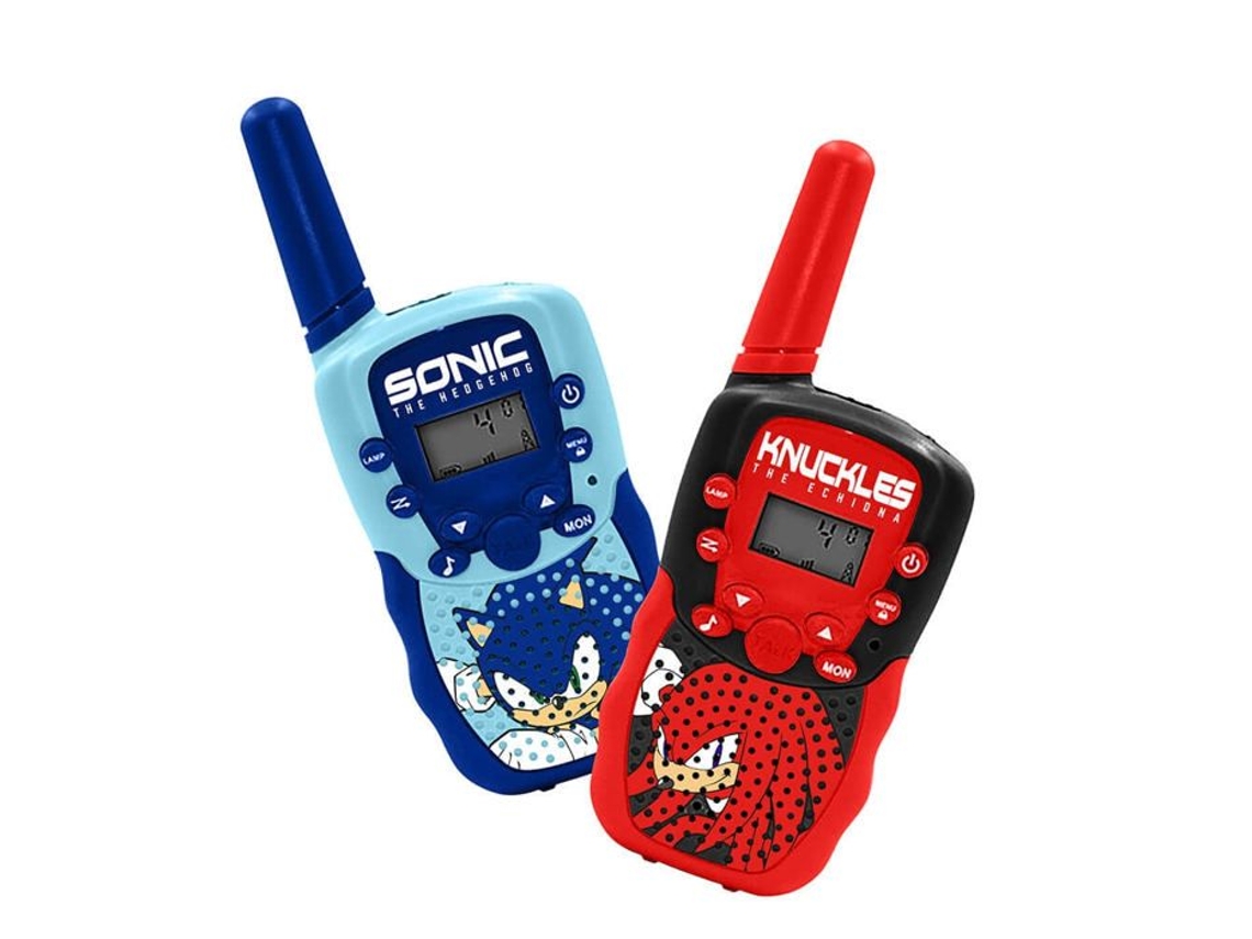 Walkie Talkie Sonic con alcance de hasta 300 m