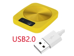 Calentador de tazas USB con aislamiento térmico Digitallab (amarillo)