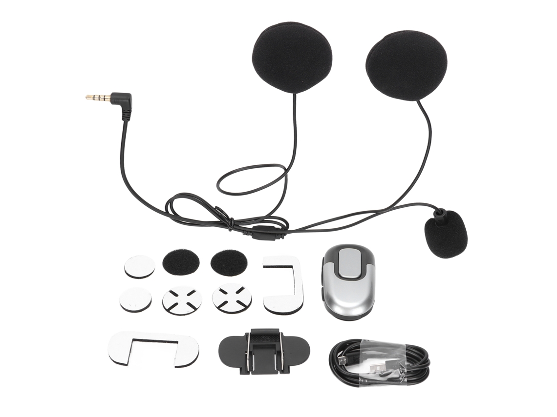 Auriculares Bluetooth Inalámbricos Estéreo Para Casco De Motocicleta C35. Sistemas De Comunicación Para Actividades Al
