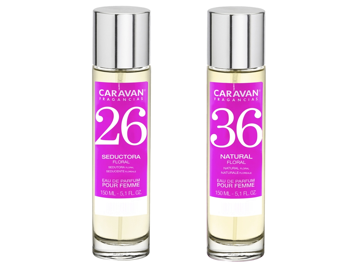 Set de 2 Perfumes CARAVAN Mujer Nº36 y Nº26 CARAVAN