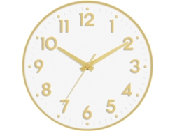 Reloj de pared analógico de 30 cm, silencioso, a pilas, decorativo. Nicecee (30 cm)