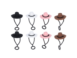 KOFIHETY Tapa de Silicona para Popote Forma de Sombrero Reutilizable Antifugas para Vaso Stanley Owala Simple Moderno