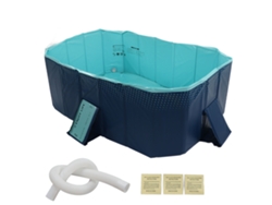 Piscina Plegable De Gran Tamaño, Sin Necesidad De Inflado, Para Uso Doméstico Y Exterior, 1,6 M 5,25 Pies