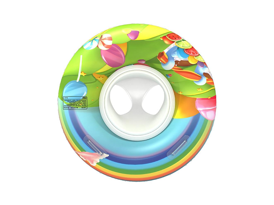 Flotador inflable portátil para bebés de 0 a 12 meses o de 3 a 6 años, con forma de T y asiento.