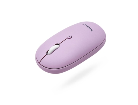 Ráton Bluetooth MACALLY Recarregável (Roxo)