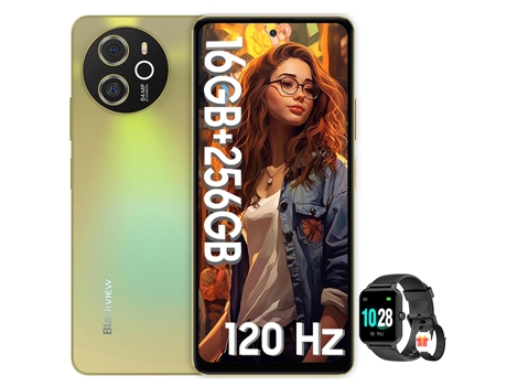 Smartphone BLACKVIEW Shark 8 6.78'' 16 GB 256 GB Helio G99 Oro