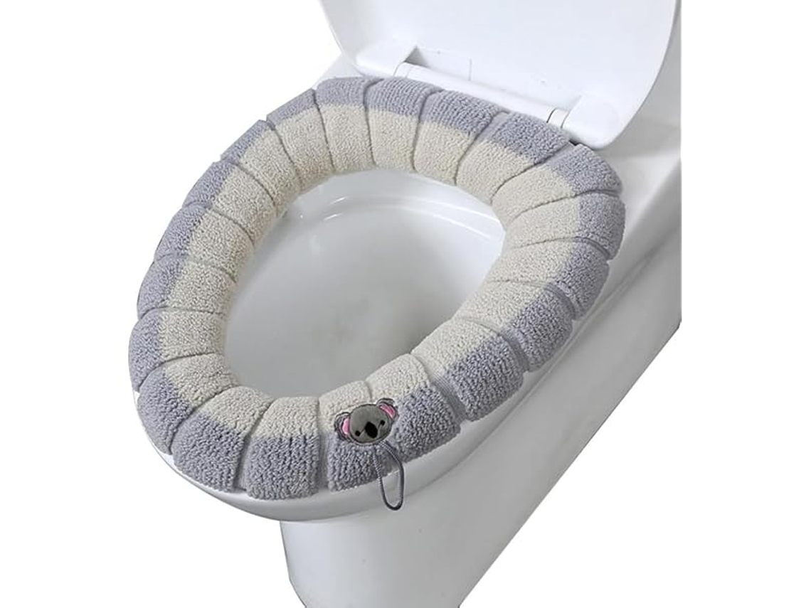 Funda Para El Inodoro, Térmica Y Lavable, 31 Cm, Con Gancho, Suave, Juego De 2 Unidades
