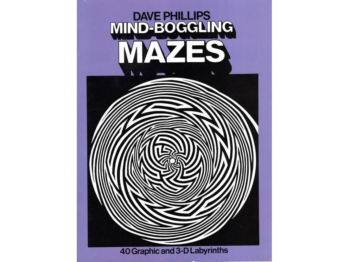 Libro Mind-Boggling Mazes de Dave Phillips (Inglés)