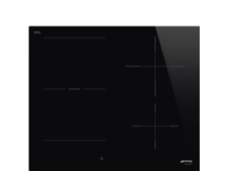Universal SI1M4644D placa negra empotrable 60 cm con inducción, 4 zonas SMEG