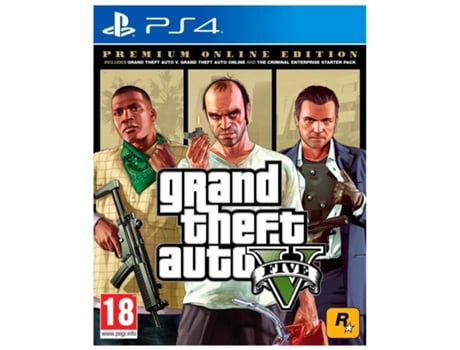 Sony Grand Theft Auto V: Edición Premium Ps4 Playstation 4 Inglés