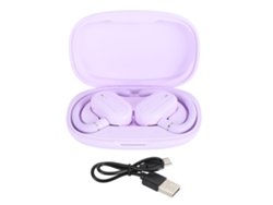 Fone de condução óssea Mali IPX7 à prova d'água com gancho para exercícios, roxo