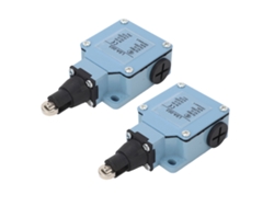 2 Interruptores De Límite Momentáneos Con Microrodillo Para Impresoras 3d Y Fresadoras, 250v/220v.