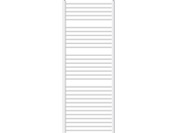 Toallero ECD Sahara (Blanco - Acero - 75x180 cm)