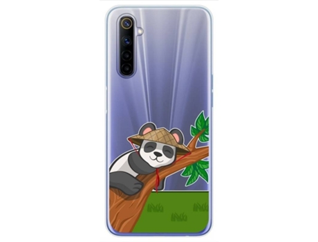 Carcasa Realme 6 TUMUNDOSMARTPHONE Dibujos Transparente Multicolor