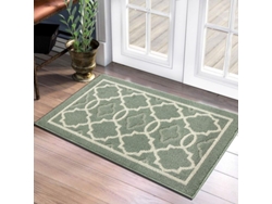 2026-tapete Antideslizante Absorbente Anti-polvo Lavable Para Interior Y Exterior 50x80cm Verde