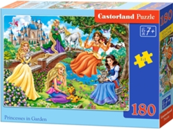 Puzzle CASTORLAND Princesses in Garden (180 Piezas)
