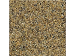 Terrazo De Canto Rodado Piedraviva Ocre / Palet 12 M2 / 40x40x4 Cm - Piedra Fina - Fondo Gris