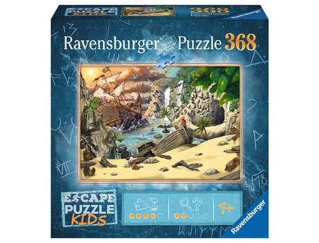 Puzzle RAVENSBURGER Escape Kids Pirates Puzle de figuras 368 pieza(s)