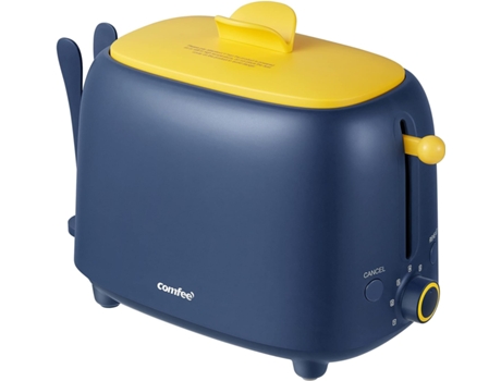 MT-RP2L18W2 tostadora 7 2 rebanada(s) 950 W Azul, Amarillo COMFEÈ