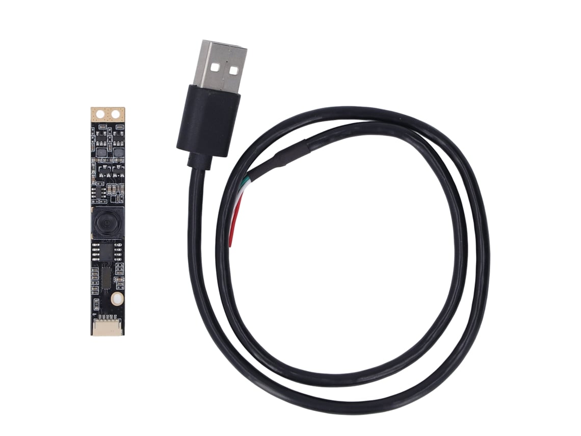 Módulo de cámara USB Veloriskku de 2 MP, 1080p, enfoque fijo automático de 90°, 1920x1080 integrado