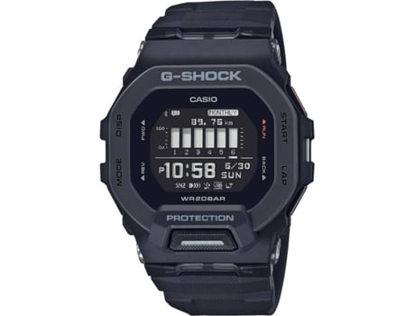Reloj Digital CASIO G-Shock Bluetooth Hombre (Acero y Resina - Negro)