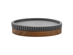 Jabonera de diseño Niagara 14 cm antracita Douceur D Intérieur