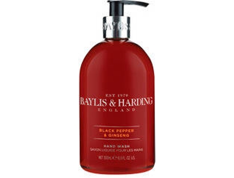 Jabón BAYLIS & HARDING Black Pepper & Ginseng (500ml)