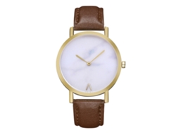 Reloj De Pulsera Unisex Zlf0198-j Marrón Con Movimiento De Cuarzo Zhoulianfa