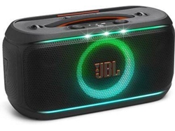 Altavoz JBL PartyBox On-The-Go 2 + Micrófono (Autonomía: Hasta 15 horas - Negro)