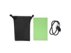 Disco Duro Externo Portátil Bu King 500gb 2.5 Pulgadas Verde Usb 3.0 Para Tableta De Escritorio Y Pc
