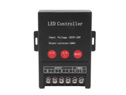 Rebe-controlador Led Rgb De Alta Potencia Inalámbrico Con Cáscara De Hierro 15 Modos Para Ktv Hotel Hogar
