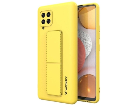 Carcasa Samsung Galaxy A42 5G LMOBILE Silicona Amarillo
