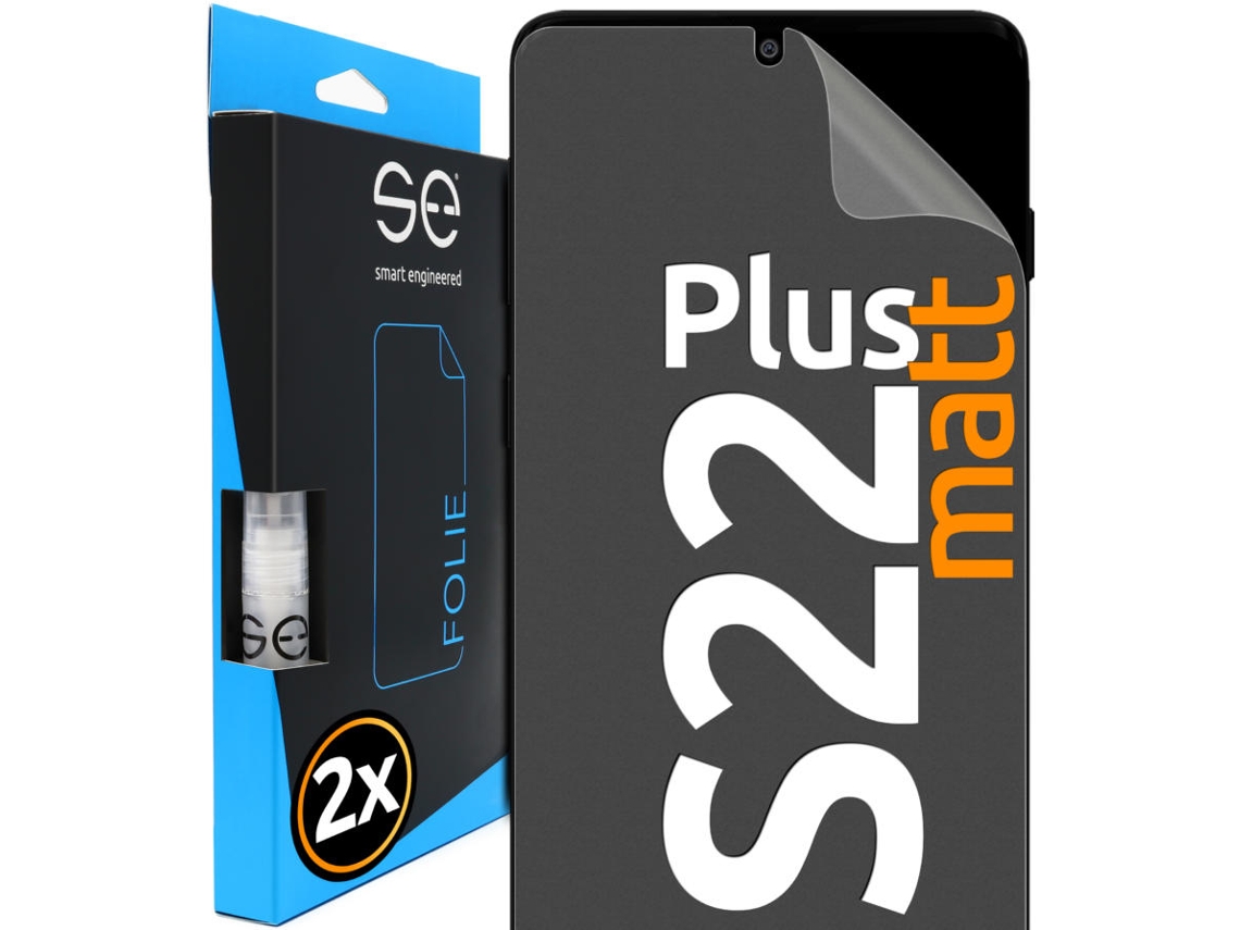 Protector de Pantalla para Samsung Galaxy S22+/S22 SMART ENGINEERED Piel Sintética Transparente