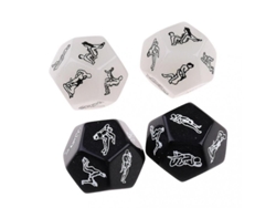 4 Dados Luminosos Para Juegos De Adultos, 12 Caras, Poses Sensuales, Juguetes Íntimos