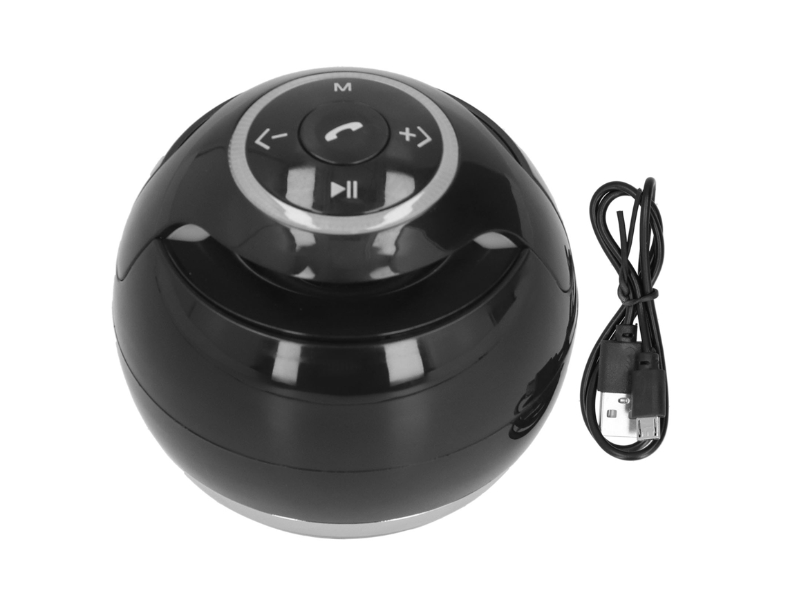 Altavoz Bluetooth Portátil Mini Subwoofer Inalámbrico Con Luz Led 3w A18 Negro