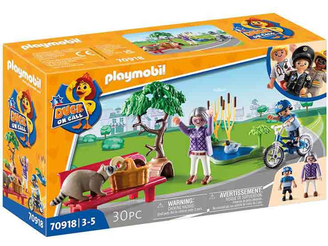 PLAYMOBIL PLAYMOBIL D.O.C:  Acción Policial Atrapa al ladrón (Edad Mínima: 3)