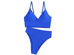 2026-traje De Bikini Para Mujer, Bikini Triangular Sexy De Color Sólido Con Copas Removibles Y Tirantes Ajustables