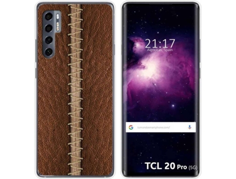 Carcasa TCL 20 Pro 5G TUMUNDOSMARTPHONE Cuero 01 Multicolor
