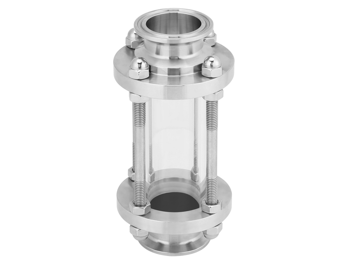 Mirilla Sanitaria, De Flujo Continuo, Acero Inoxidable 304, Tipo Tri-clamp, 38φ