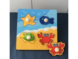 Juguete de madera MDUG, juego educativo y rompecabezas