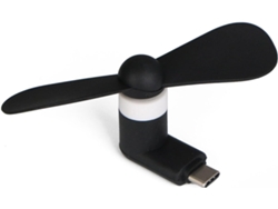 RNEMITERY Ventilador compacto para smartphones con USB C, ventilador de refrigeración ecológico de alta calidad para smartphones, miniventilador portátil ligero