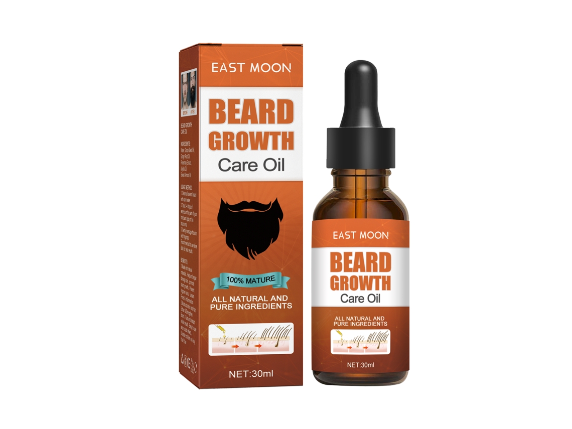 Aceite para el cuidado y crecimiento de la barba