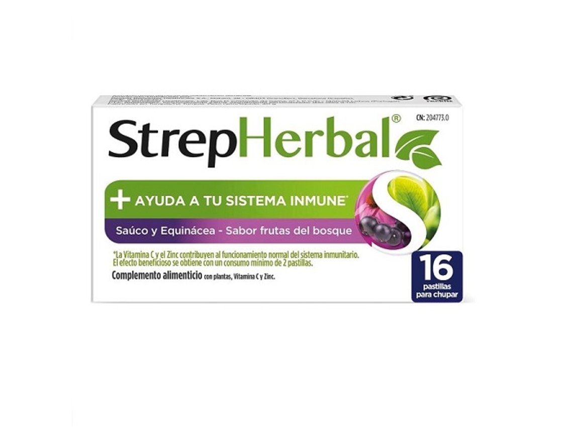 Saúco Equinácea Strepherbal