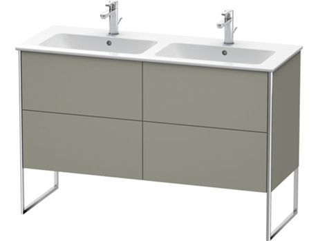 DURAVIT XSquare Vanity unit standing 128.0 x 47.8 cm, 4 cajones, para lavabo ME de Starck 233613