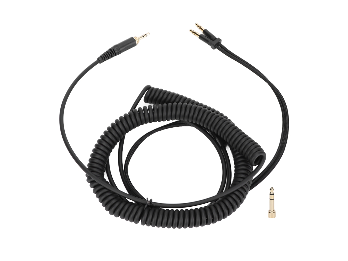 Cable De Actualización Para Auriculares De 3,5 Mm A Conectores Dobles De 3,5 Mm Con Adaptador De 6,35 Mm Para He1000se Y He6se.