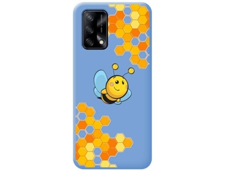 Carcasa Oppo A74 4G TUMUNDOSMARTPHONE Abeja Azul